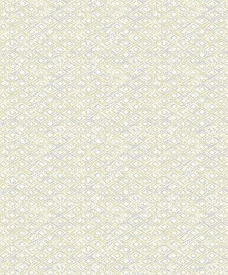 Delilah Light Yellow Diamond Wallpaper