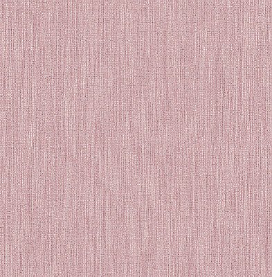 Chiniile Pink Faux Linen Wallpaper