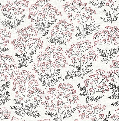 Floret Pink Flora Wallpaper