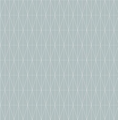 Tofta Light Blue Geometric Wallpaper