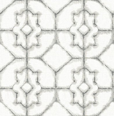 Verandah Off-White Shibori Wallpaper