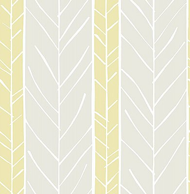 Lottie Yellow Stripe Wallpaper