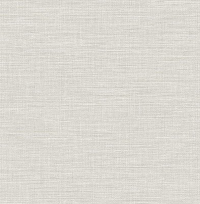 Exhale Light Grey Faux Grasscloth Wallpaper