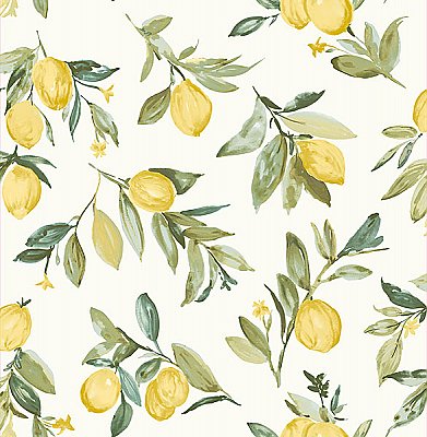 Limon Yellow Fruit Wallpaper