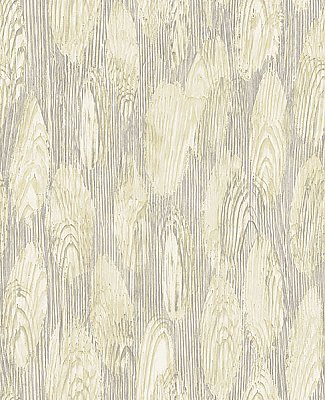 Monolith Light Yellow Abstract Wood Wallpaper