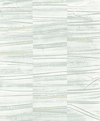 Lithos Sage Geometric Marble Wallpaper