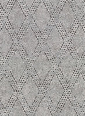 Dartmouth Grey Faux Plaster Geometric Wallpaper