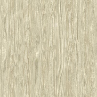 Tanice Eggshell Faux Wood Texture Wallpaper