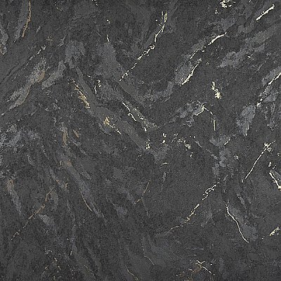 Titania Black Marble Texture Wallpaper