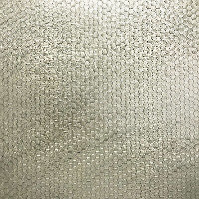 Carbon Platinum Honeycomb Geometric Wallpaper