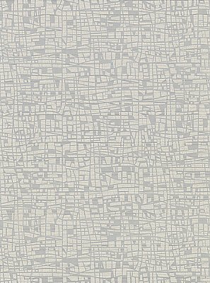 Tiffany Silver Abstract Geometric Wallpaper