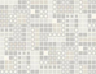 Bantry Light Grey Geometric Wallpaper