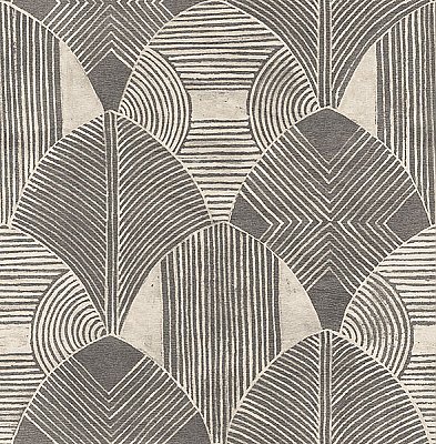 Westport Charcoal Geometric Wallpaper