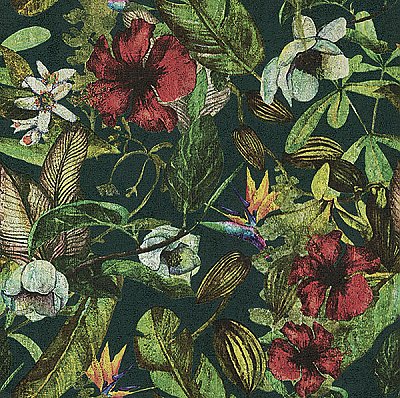 Kailano Multicolor Botanical Wallpaper