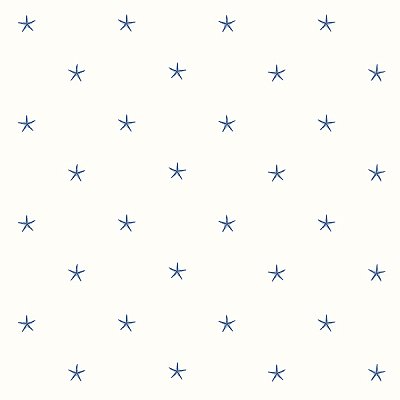 White Sands Blue Starfish Wallpaper