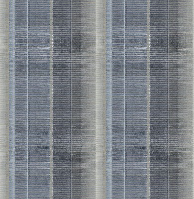 Flat Iron Blue Stripe Wallpaper