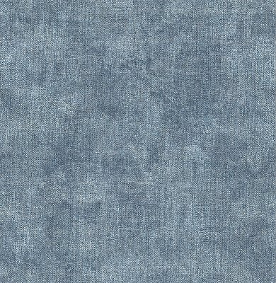 Gramercy Blue Linen Wallpaper