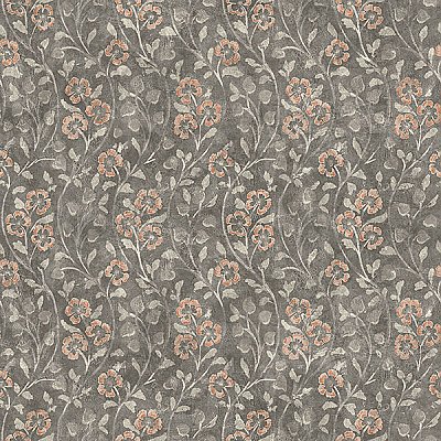 Patsy Charcoal Floral Wallpaper