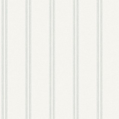 Johnny Teal Stripes Wallpaper