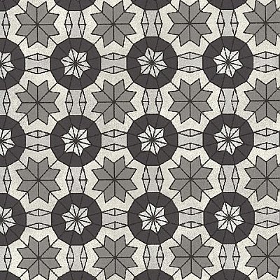 Marqueterie Grey Mosaic Geometric Wallpaper