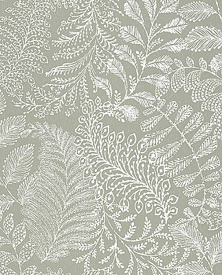 Balth Sage Botanical Wallpaper