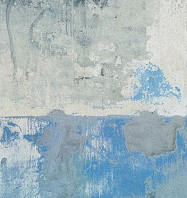 Blue Grey Weathered Wall Mural