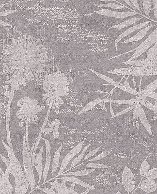 Hedda Mauve Botanical Wallpaper
