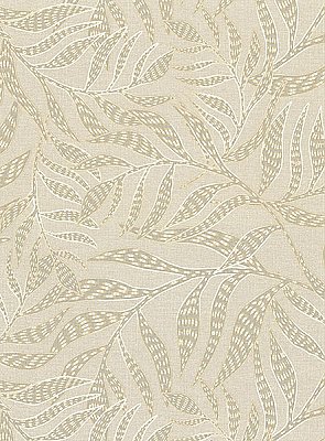 Montrose Beige Leaves Wallpaper