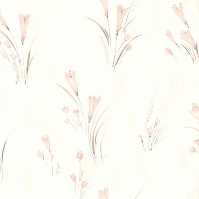 Ilary Pastel Floral Texture Wallpaper