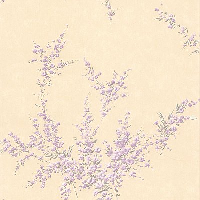 Delia Lavender Blossom Wallpaper