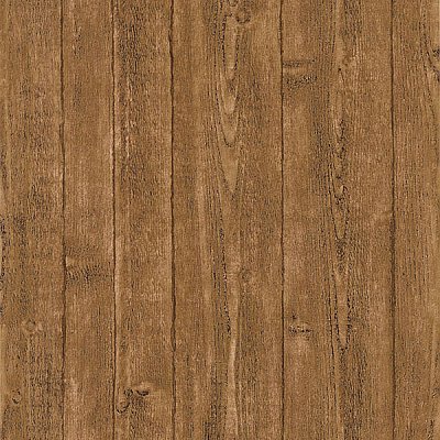 Orchard Brown Wood Panel Wallpaper