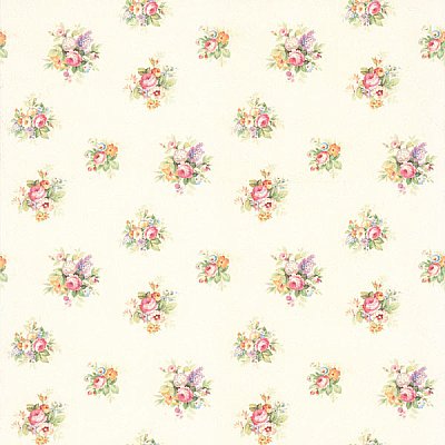 Vicky Pearl Floral Bouquet Wallpaper