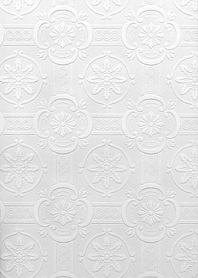 Reuben Ornate Tiles Paintable Wallpaper