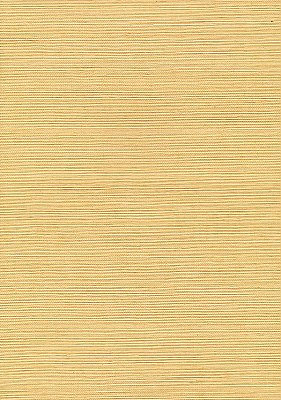 Aiko Mustard Grasscloth Wallpaper