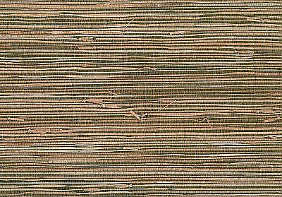 Mai Khaki Grasscloth Wallpaper