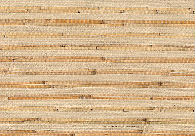 Riku Beige Grasscloth Wallpaper