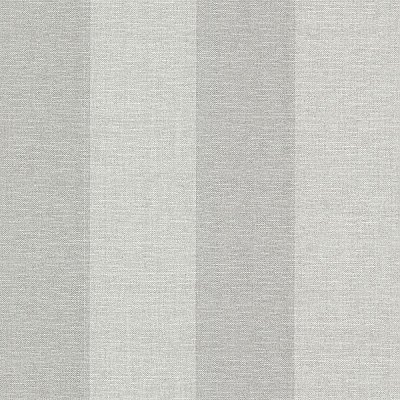 Amalfi Silver Linen Stripe Wallpaper