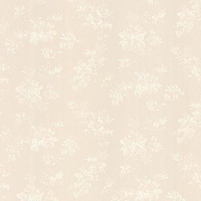 Tori Cream Satin Floral Wallpaper