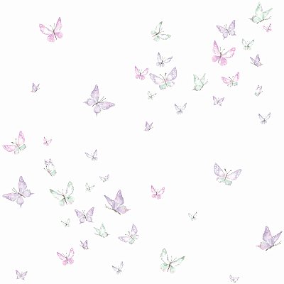 Watercolor Butterflies Wallpaper