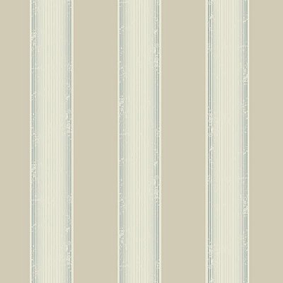 Arabelle Grey Stripe Wallpaper