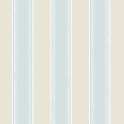 Arabelle Blue Stripe Wallpaper
