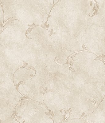 Gracie Grey Scroll Wallpaper Wallpaper