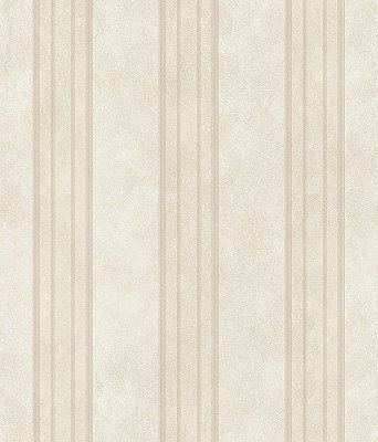 Giovanni Grey Tuscan Alternating Stripe Wallpaper Wallpaper