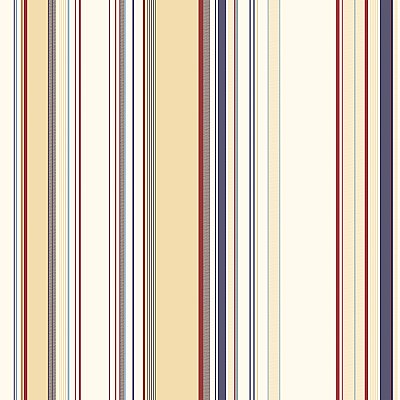 Charles Cream Lookout Stripe Wallpaper Wallpaper