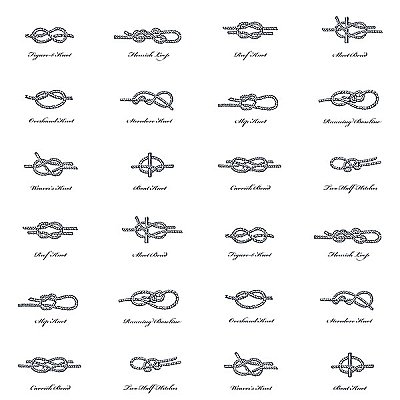 Marius Off-White Sailors Knots Wallpaper