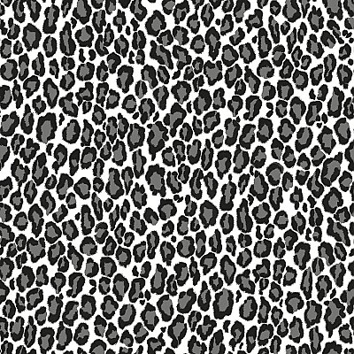 Cicely Black Leopard Skin Wallpaper