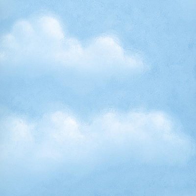 Madeira Blue Puffy Clouds Wallpaper