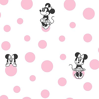 Minnie Dots Wallpaper
