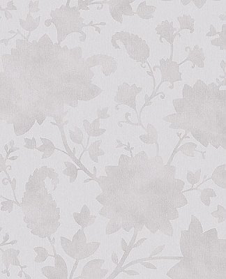 Avens Taupe Floral Wallpaper