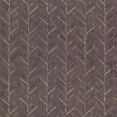 Foothills Purple Herringbone Texture Wallpaper